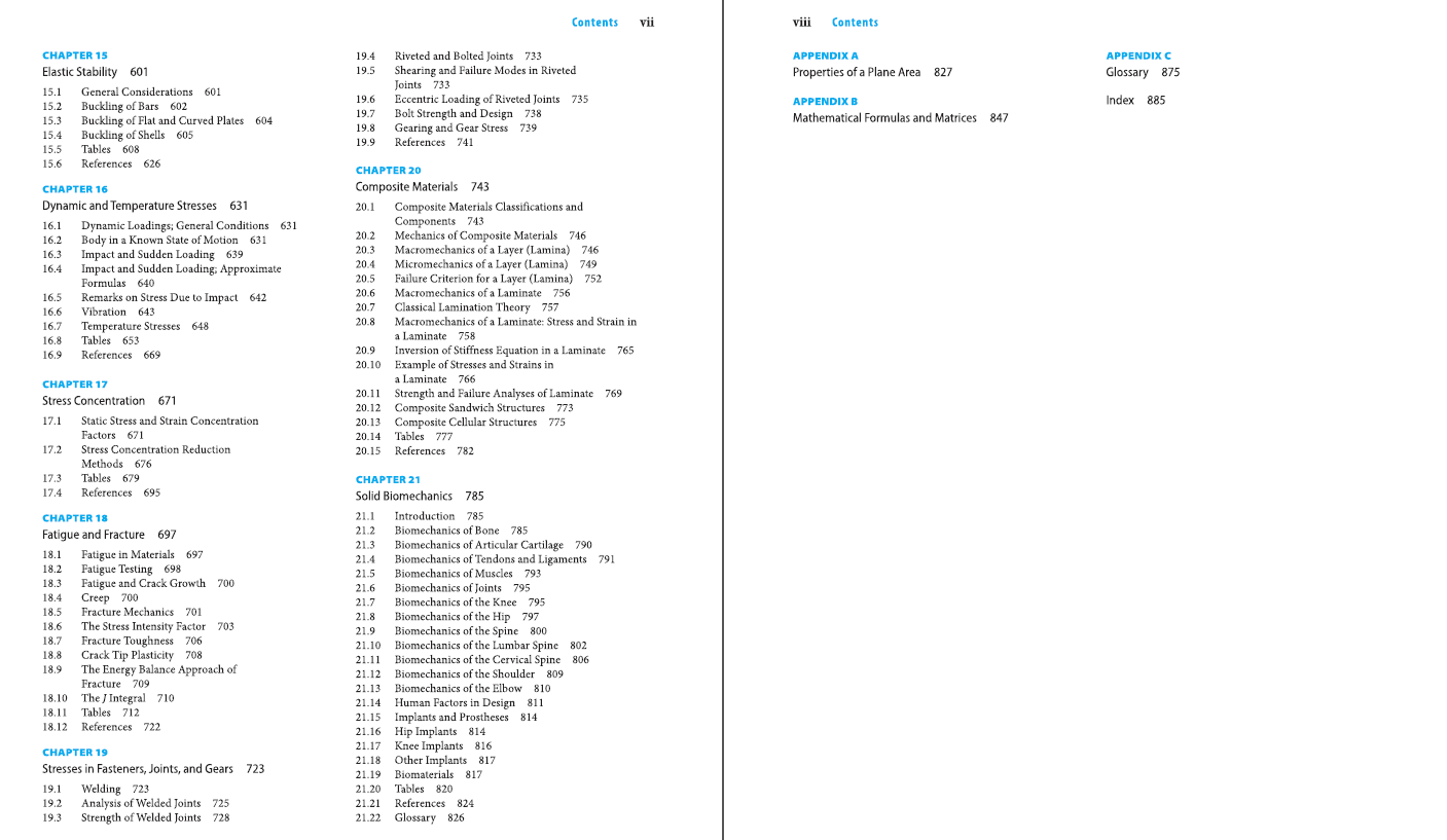 《Roark's Formulas for Stress and Strain》原版PDF